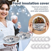 Household Food Grade Reusable Aluminum Foil Film For Heat Insulation And Heat Preservation Suitable For Oven Takeaway Picnic