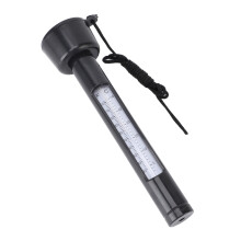 Pool Water Thermometer Floating Round for Outdoor Spas Hot Tubs Ponds Black
