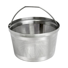 (S) Stainless Steel Coffee Filter Cone for Pour Over Makers