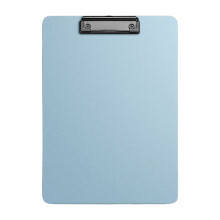 (Morandi Blue) A4 Plastic Clipboard for Writing & Drawing