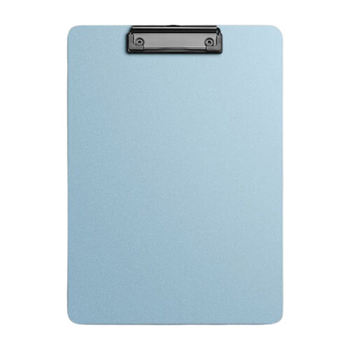 (Morandi Blue) A4 Plastic Clipboard for Writing & Drawing