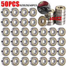 10-50Pcs Ball Bearings 608ZZ Deep Groove Miniature Bearings 8x22x7mm Deep Groove Ball for Skateboard Scooter 3D Printers Bearing