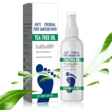 Voetschimmelspray Met Tea Tree-olie, Natuurlijke Spray Tegen Schimmels, Voetdeodorant Voor Stinkende Voeten En Schoenen, Hydraterend En Verfrissend