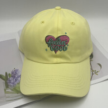 (Yellow) Unisex Embroidered Baseball Cap for Outdoor Sports