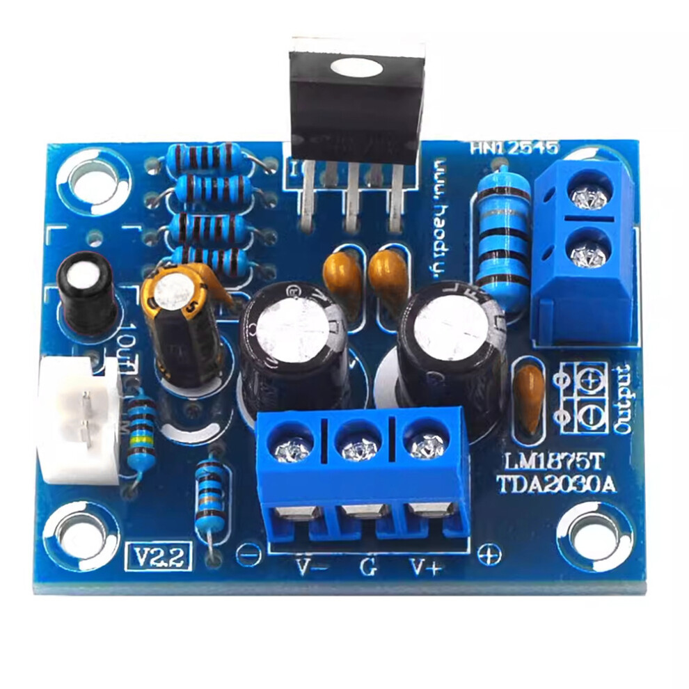Lm1875t Mono Channel Stereo Audio Amplifier Board Module Hifi 20W Power Amplifier Board Speaker Power Amplifier Pcb Diy Kits 6935161691924