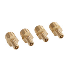 Brass 4Pcs Tank Valve 1/4in NPT Male Thread 200PSI for Automotive Applications