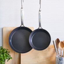 GreenPan Copenhagen Aluminium Non-Stick 20cm & 28cm Frying Pan Set