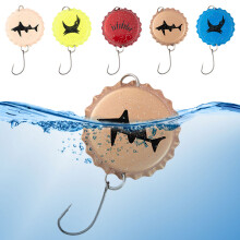 5Pcs 3g Metal Vib Leech Spinners Lures Wobbler Fishing Bait Single Hook Fishing Lures Freshwater Hard Bait for Bass Pike Perch