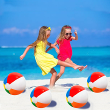 5Pcs Inflatable Beach Ball Colorful Balloons Swimming Pool Party Water Game Balloons Beach Sports Shower Ball Fun Toys for Kids