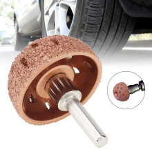 40mm Tungsten Steel Car Tire Repair Tools for Automobile Bicycle Tyre Pong Tool Grinding Head Coarse Sand Surface Round Rod