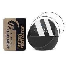 2 PCS HD Screen Protector PET Screen Film Guard Anti-Scrach Screen Protective Film Dustproof for Echo Spot (2024 Release)