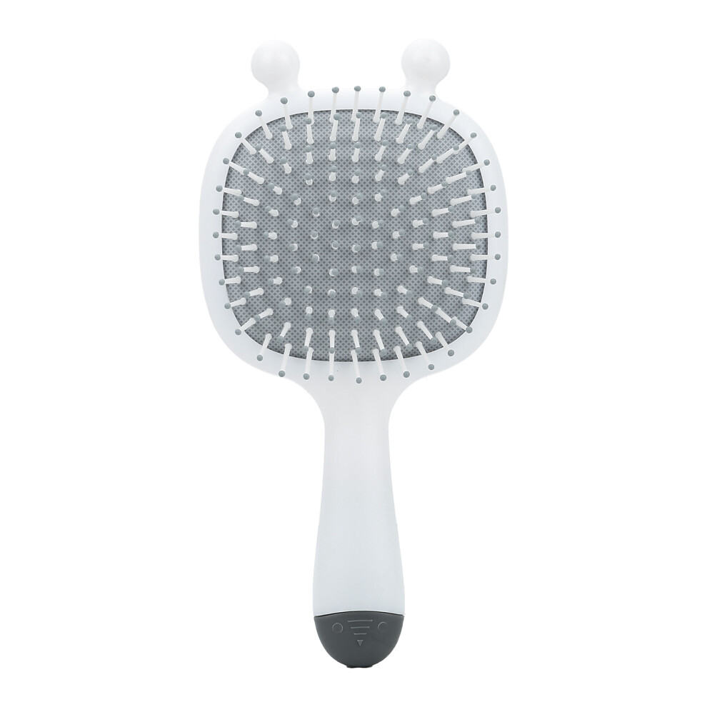 Roc-Electron Unisex White (White) Cartoon Scalp Massage Hair Comb Anti-Static Air Cushion Hair Comb For Home And Salon Hair Styling Use
