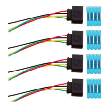 4Set Bobine Connector Harness Bedrading Plug voor A3 A4 A5 A6 TT 1J0973724 2011340 1J0998724