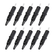 Portable DIY Tattoo Pen Kit with Practice Skin – Black, Aluminum Alloy