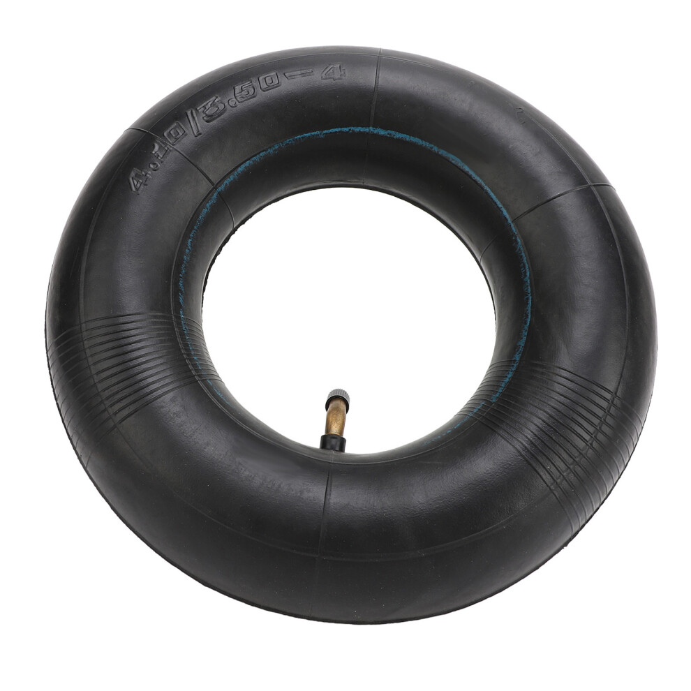 2Pcs 4.10/3.50-4 Rubber Inner Tubes With Tr87 Bent Valve For Carts & Tractors 4641388214533