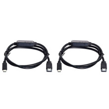 2X Câble Esata Vers USB C Hôte Mâle USB de Type C Vers Esata Esatap Câble Hdd pour Ordinateur Portable