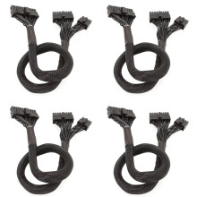 4X Modulares 10 + 18-Poliges Bis 24-Poliges Strom Kabel für RM550X RM650X RM750X RM850X RM850X RM1000X