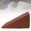 Arm Relief Wedge Pillow Brown Leather Sponge Core 18