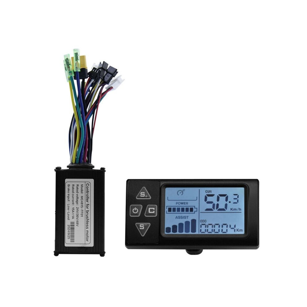 24V 36V 48V 15A 250W 350W Brushless Motor Drive Controller S861 Color Lcd Kit For Electric Mountain Bike Scooter Repair 4712788501520