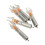 5PCS Red LED Lighted Nocks for 6.2mm Arrows, Easy Install 14