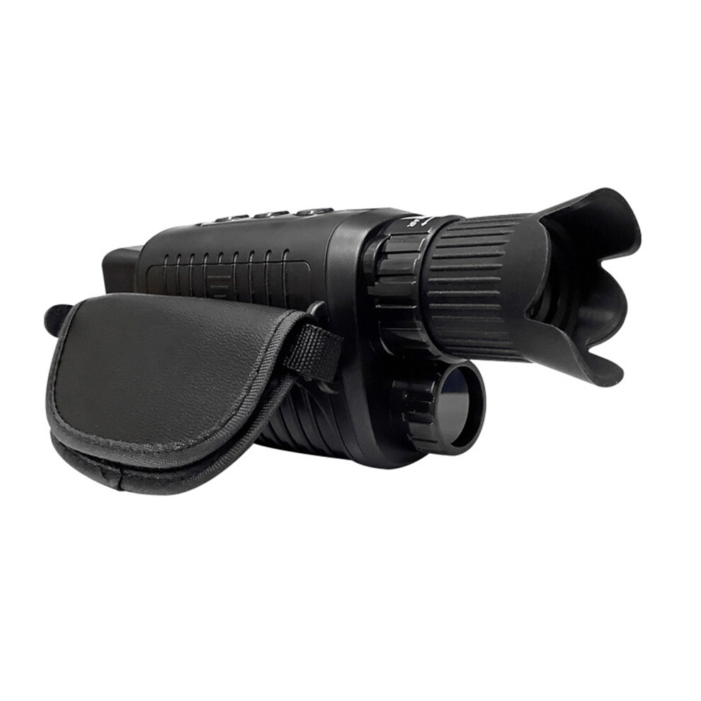 High-Def Night Vision Monocular Ir 0.5-800M, 1.54" Tft, 4X Zoom Dark 8431388227222