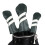 Dark Green PU Driver Headcover, 8.3oz, Dustproof 10