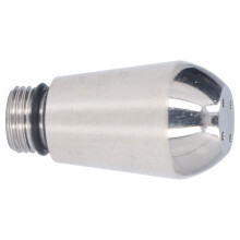 Repuesto de boquilla de vapor de acero inoxidable 304 de 4 orificios 11 g