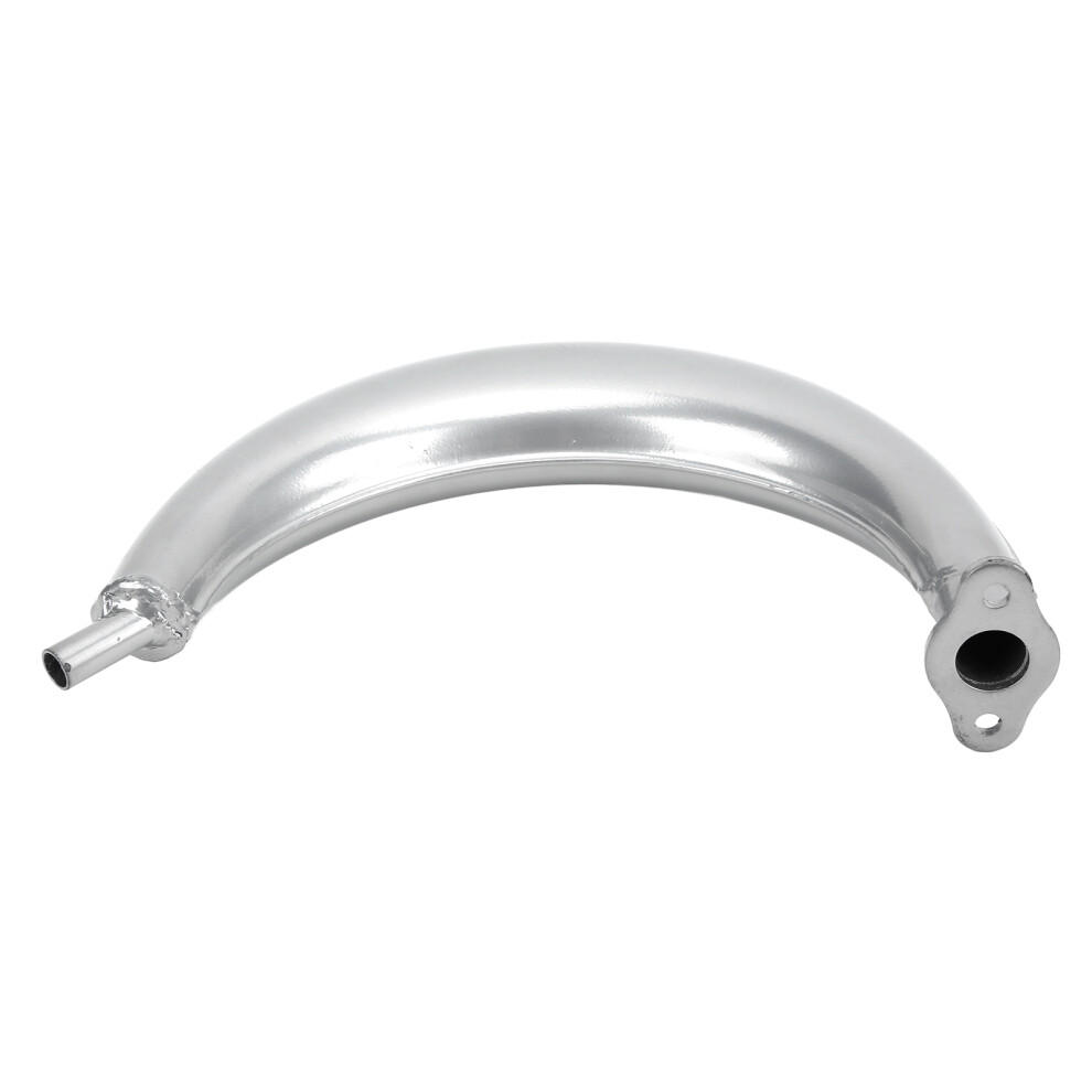 Half Moon Steel Alloy Exhaust Muffler For 49Cc-80Cc 2 Stroke Bicycles 8451388228685
