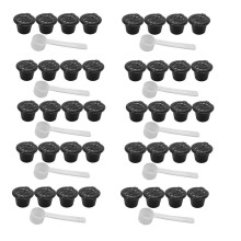 40X Dosettes de Café RéUtilisables Rechargeables pour Machines CuillèRe