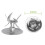 3X Blender Blade with Coupling Replacement for  Osterizer Parts, 6 Point Fusion Blade with Coupling Kit 5
