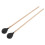 Marimba Mallets Medium Hard Yarn Head Maple Handle MQ‑06 Black 14
