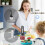 Cordless Food Processor Electric VegetableChopper for Food Kitchen,Mincing Pureeing Onion Garlic Chili A 5