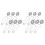 12Pcs Tea Infuser Loose Leaf Tea Snap  Tea Strainer Spoon Stainless Steel Tea Filter Steeper with Handle 2