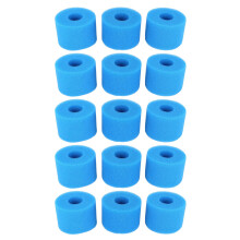 15PCS for Pure Spa Reusable/Washable Foam Hot Tub Filter Cartridge S1 Type