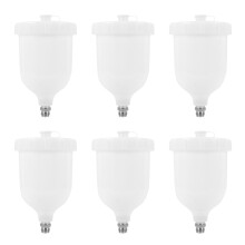6X Spray Pots de Rechange Pots Gun 600ML pour Devilbiss / TEKNA Pro Pri FLG Nouveau