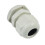 10 Pcs White Plastic Waterproof Cable Glands M20 x 1.5 5