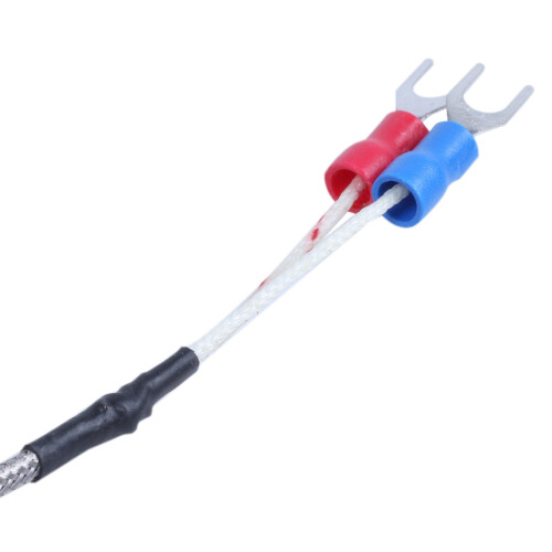2X K Type 0-800 Degree Celsius Thermocouple Probe Sensors 2M 6.5Ft 2