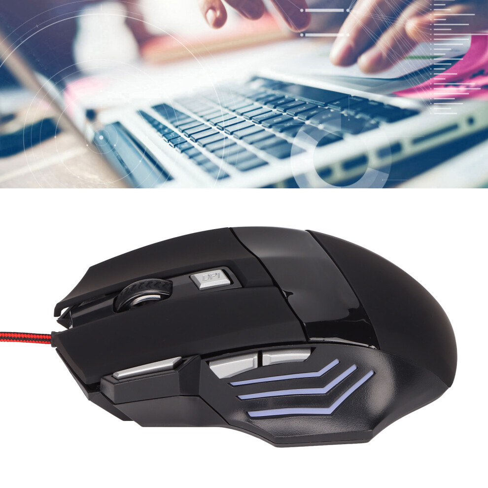 G5 Gaming Mouse Rgb Backlit, 2400 Dpi, Ergonomic Wired Design 3121390451122