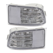 Rear Bumper Reflectors Lights No Bulb Rear Light Tail Light Shell for Land Prado 120 Tail Lamp 2002-2009