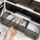 Cream Plastic 3 Layer Desk Organizer with Drawer 6