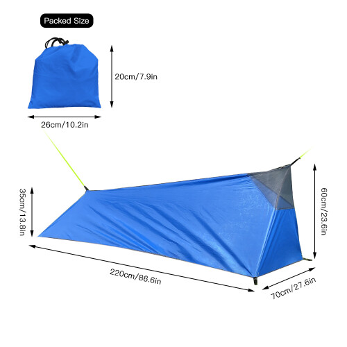 Solo Backpacking Bivvy Tent