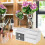 Cosmetic Organizer Large Cap 28.5x17x12 cm White 5