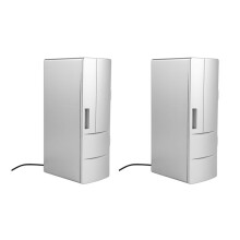 2X Refrigerator USB Fridge Freezer Cans Drink Beer Cooler Warmer Travel Refrigerator Icebox Car Office Use Portable