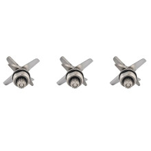 3X Blenders Blades for TWK TM-767 TM-800 JTC-767 JTC-800 Stainless Blade Mixer Spare Parts