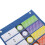Daily Schedule Pocket Chart, 13pcs Cards, 2 Hooks 7