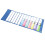 Daily Schedule Pocket Chart, 13pcs Cards, 2 Hooks 12