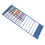 Daily Schedule Pocket Chart, 13pcs Cards, 2 Hooks 8