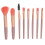 3D Makeup Practice Kit,8pcs,17x10.5x3 cm,Dark Skin 10