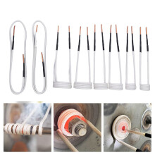 8Pcs Brass Induction Heater Coils Set for Bolt Nut Removal, 2.5mm