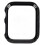 Protective Shell Case with HD Screen Protector for iWatch Series 7 41mm Black 2